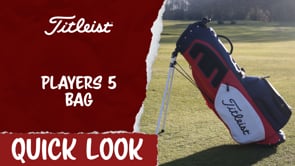 Titleist Players 5 Stand Bag