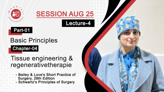 Bailey part 01 Basic Principles Chapter 4 || Tissue engineering & regenerativetherapie 
