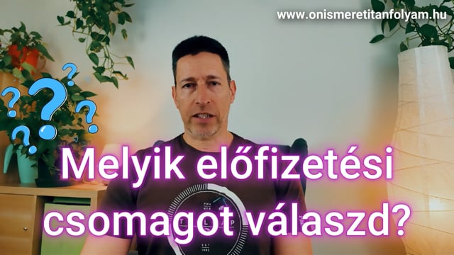 Melyik előfizetési csomagot válaszd?