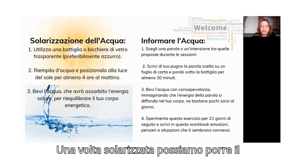 informare e solarizzare acqua
