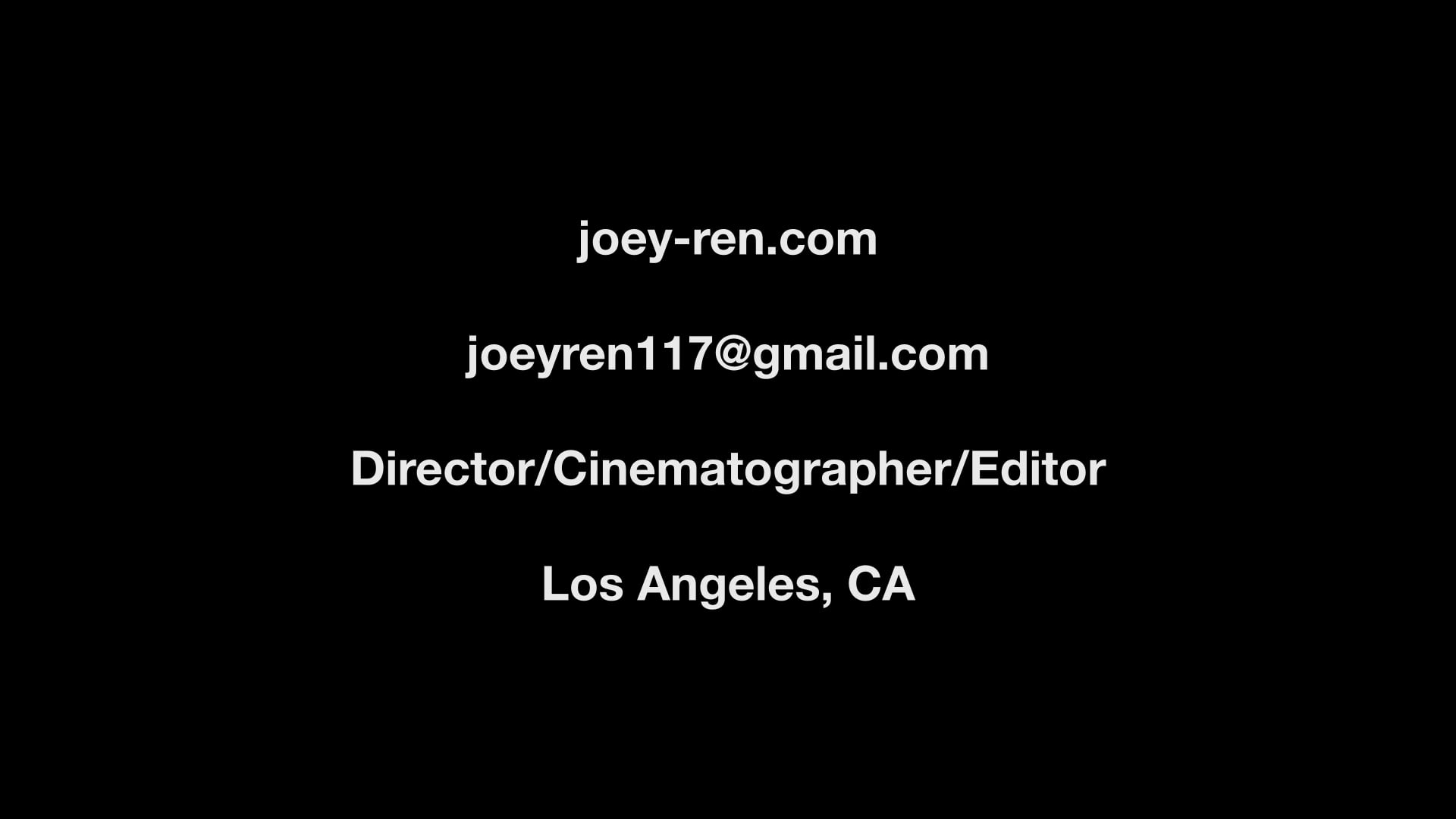 2025 Reel