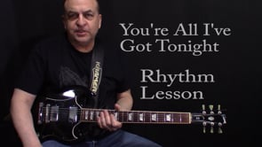 You're All I've Got Tonight - Rhythm Lesson