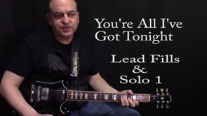 You're All I've Got Tonight - Lead Fills Lesson
