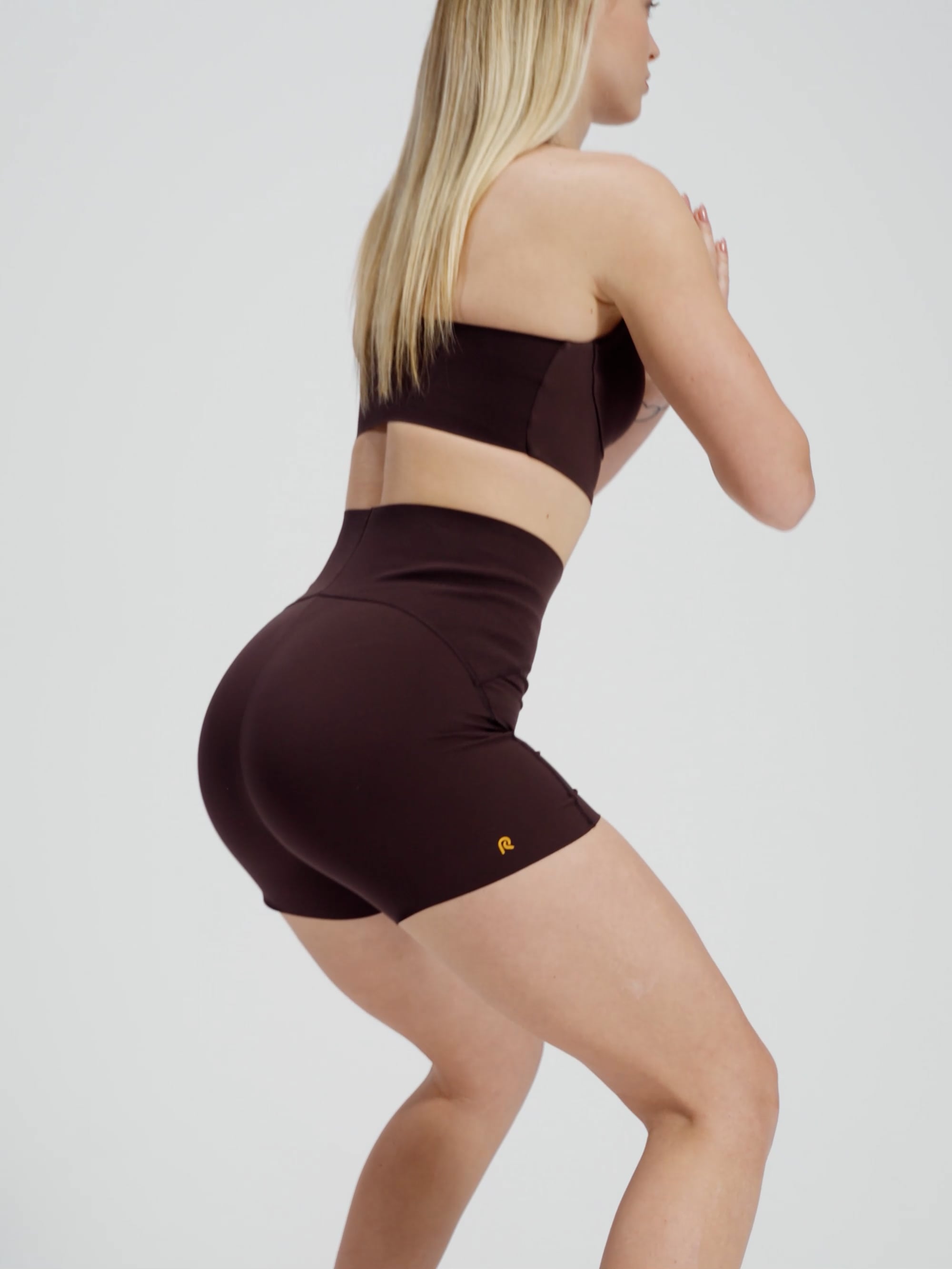 טייץ קצר אורך 5” מבד petra