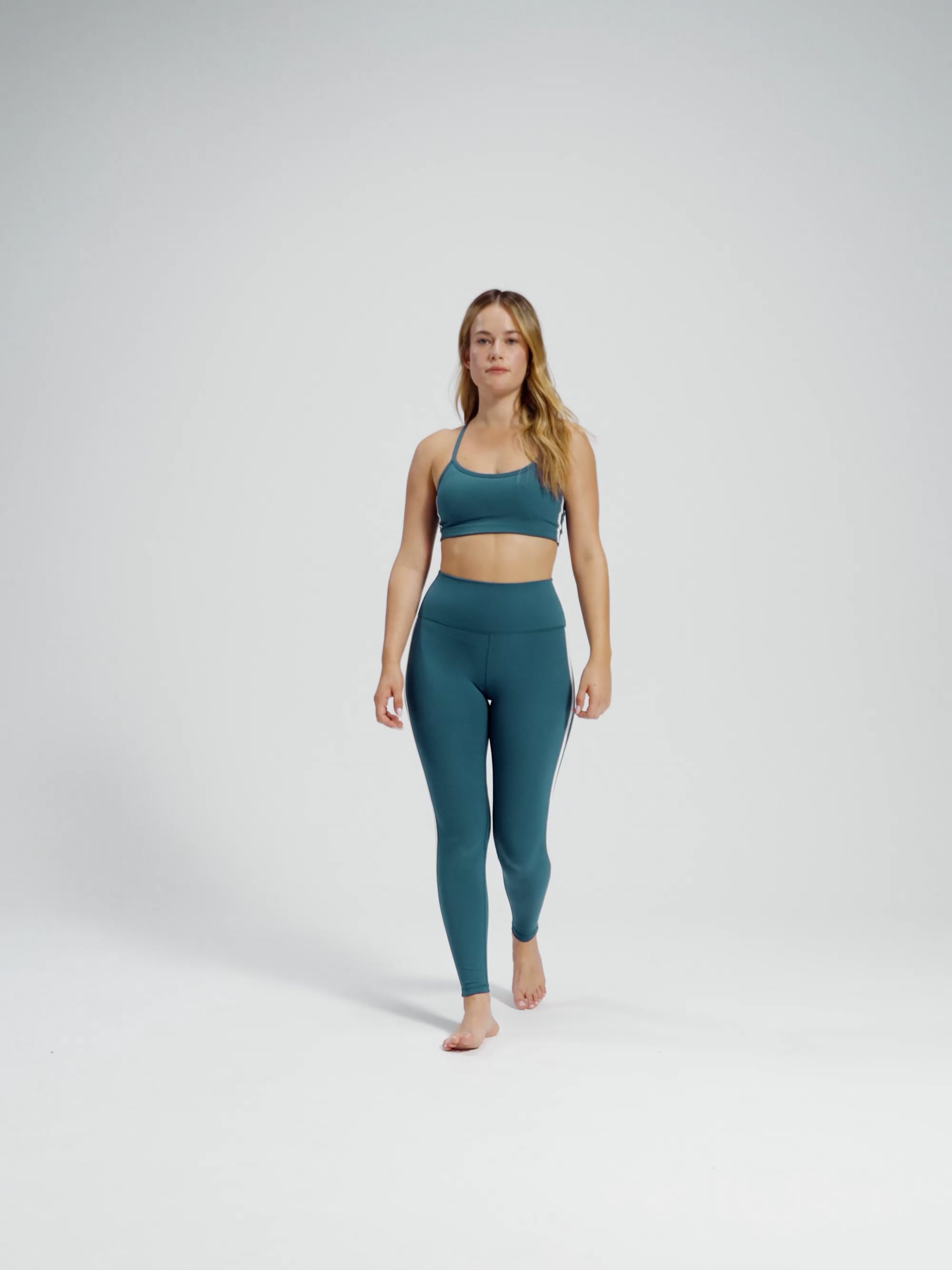 טייץ קולור בלוק אורך ”25 מבד ilios