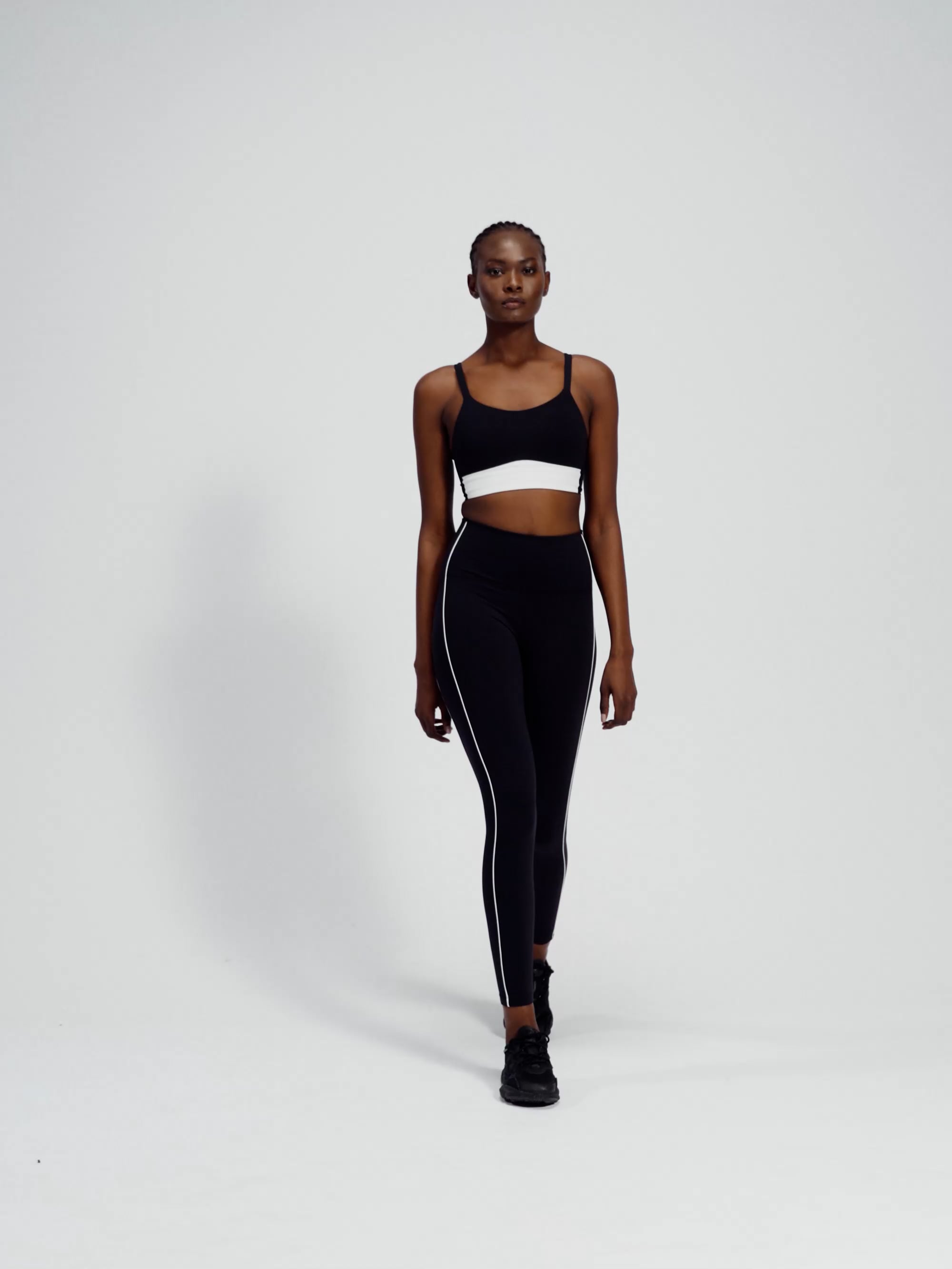 טייץ פייפינג באורך ”28 מבד nero