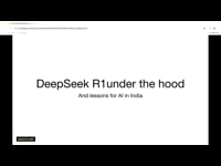 DeepSeek R1 meet-up