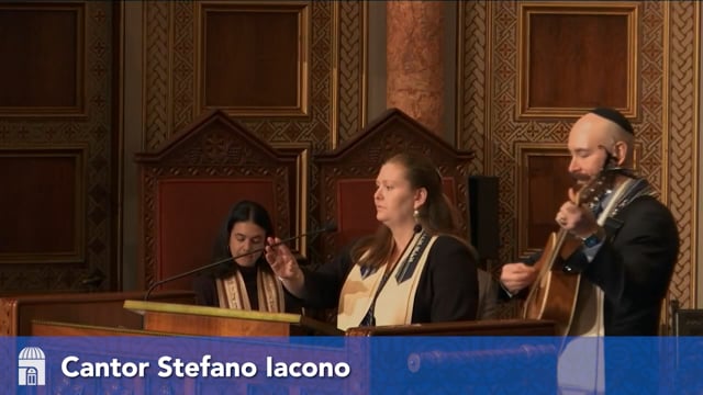 "L'chu N'ran'na" shared by Cantor Iacono • Erev Shabbat 03/21/25