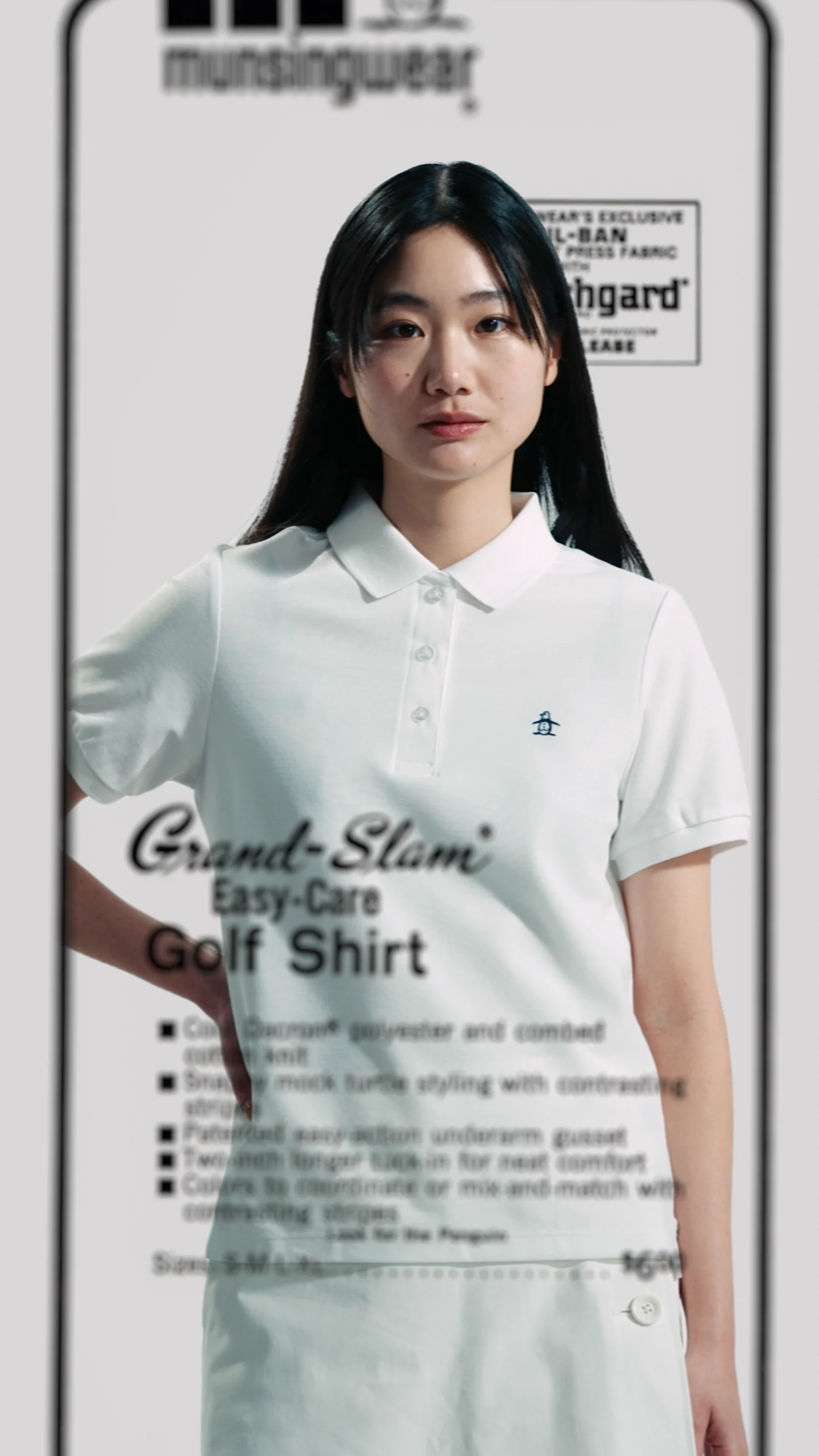 Munsingwear - clubhouse Munsingwear コラボポロシャツ ペンギン バイ マンシングウェア Penguin by Munsingwear