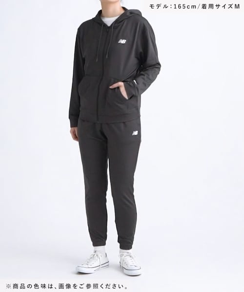 New Balance(ニューバランス)】ライトフレンチテリーフルジップ