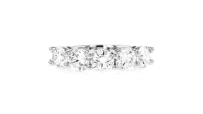 3.00 ct. t.w. Lab-Grown Diamond Five-Stone Ring in Platinum