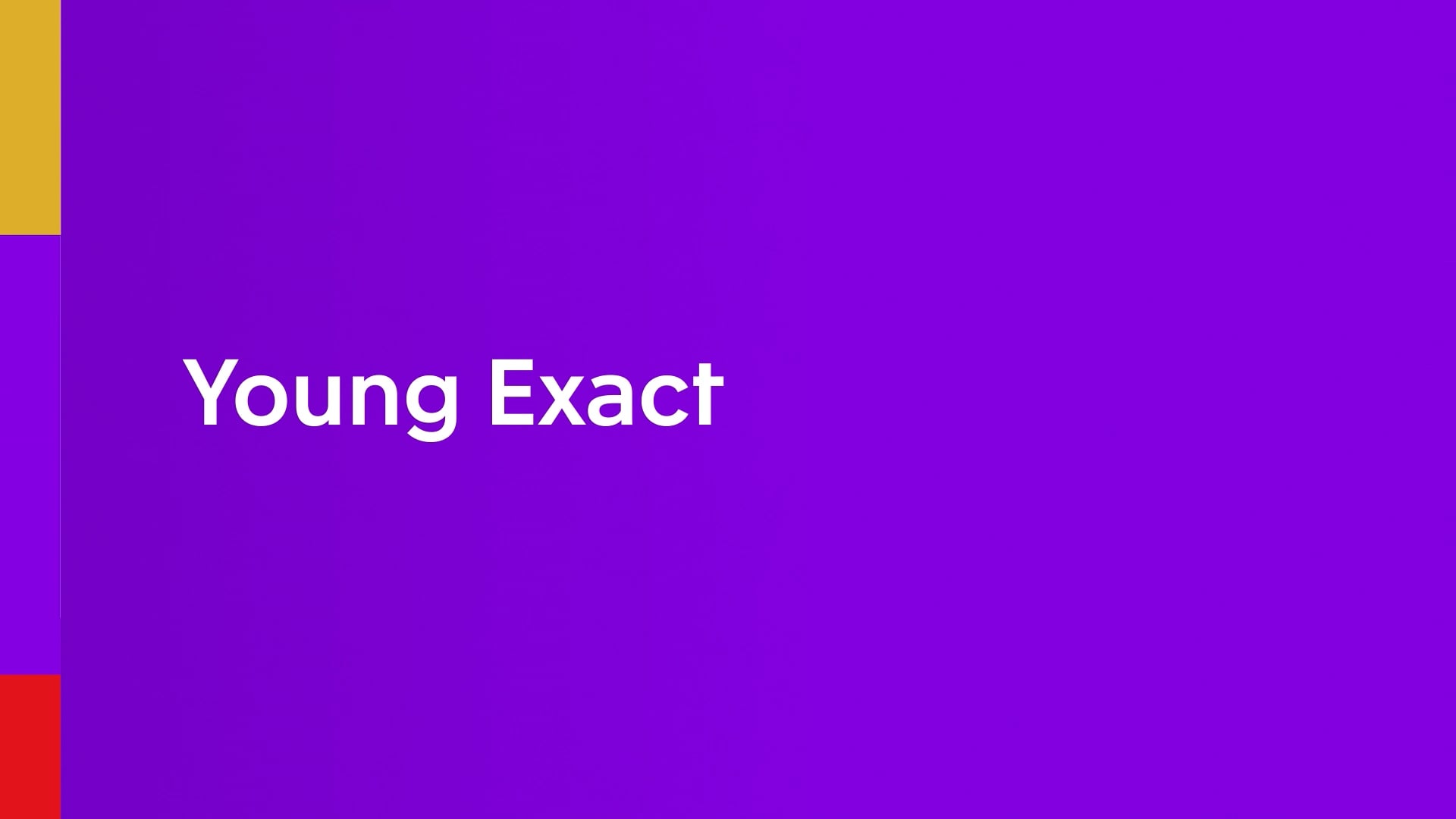 Young Exact video - NL subtitles