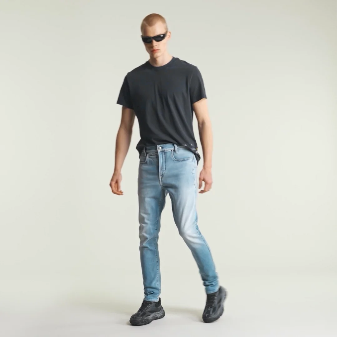 saaa.y　ライトブルー 25デニムパン D-Staq Slim Jeans | ライトブルー | G-STAR® JP