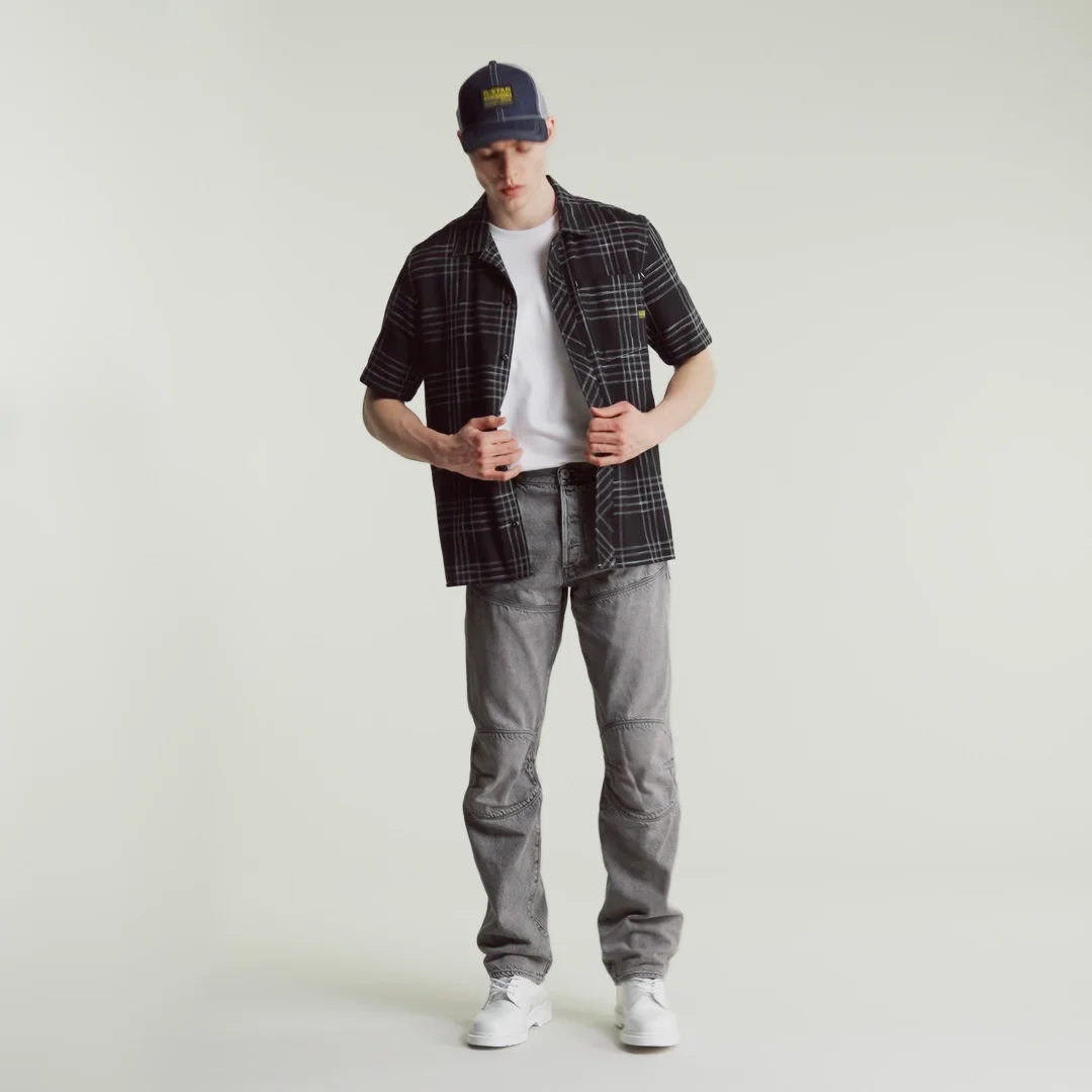 G-STAR Elwood 3D Regular Jeans | Grey | G-STAR® US