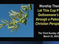 Worship for March 23, 2025