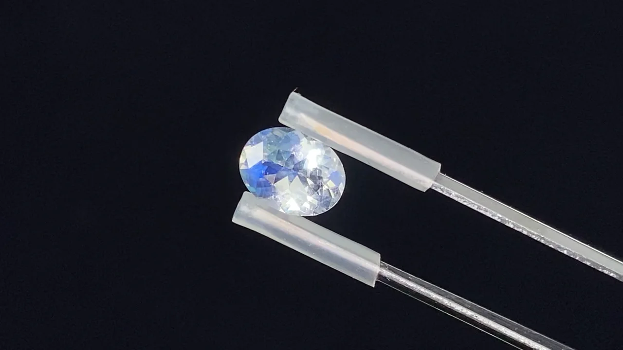 アンデシンラブラドライト ルース 1.00ct 掻きむしら オーバル 