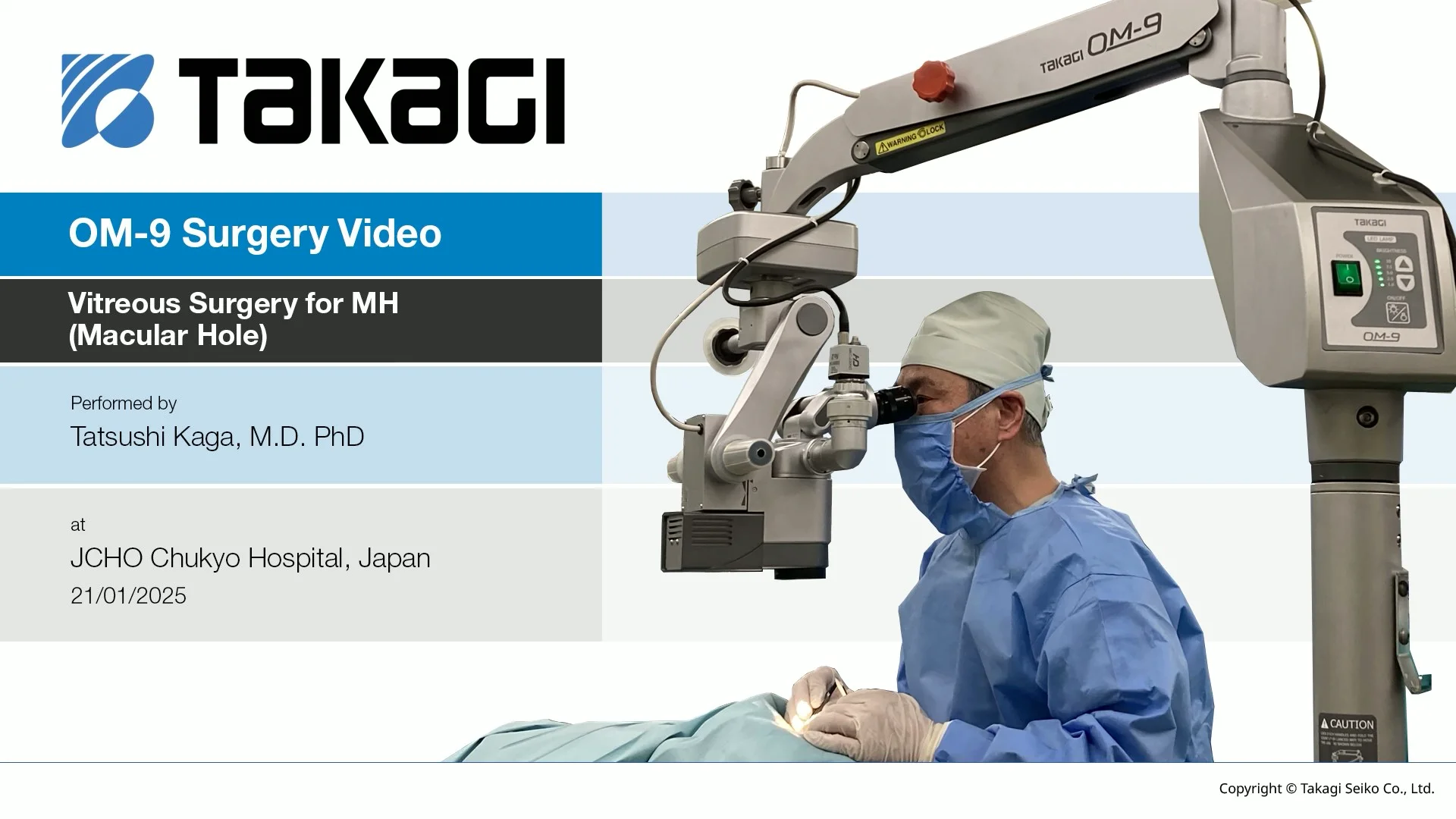 OLYMPUS - Takagi Olympus Takagi Operating Microscope Om 8 OM 9 OM 10