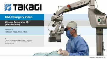 OM-9 Surgical Video (Vitreous Surgery for ERM) 24/03/2025 | Videos