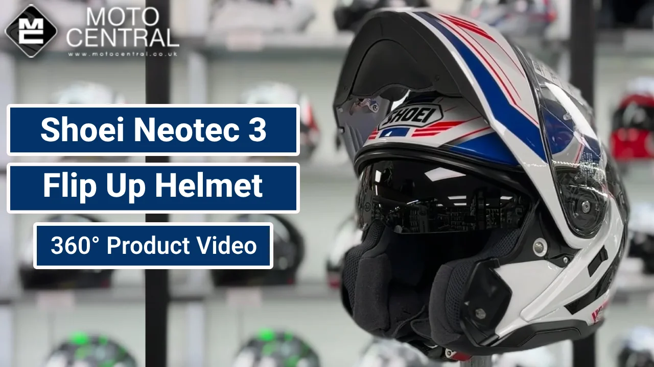 Shoei Neotec 3 Grasp TC10 Flip-Up Helmet Blue FREE Delivery