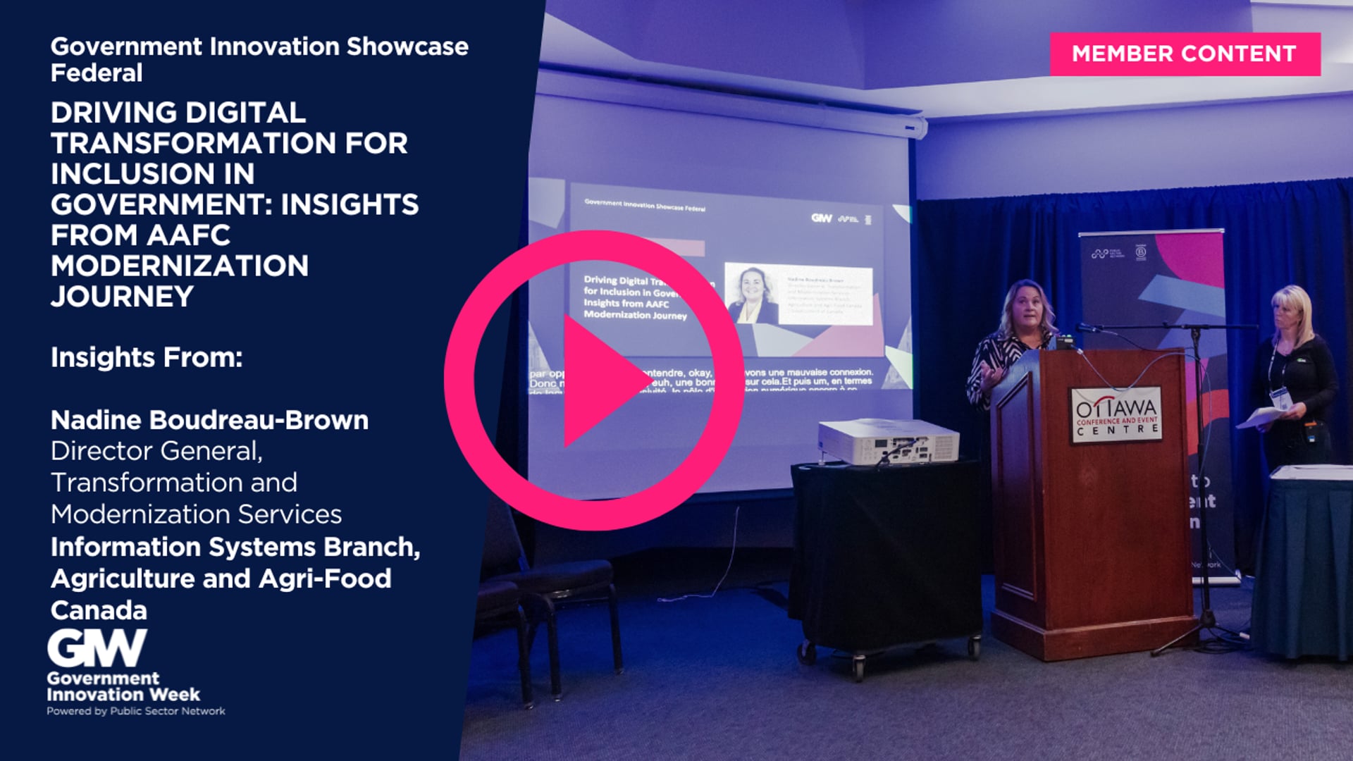 Driving Digital Transformation for Inclusion in Government: Insights from AAFC Modernization Journey