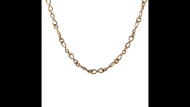 01 Diamond Infinity Link Chain Necklace in 18k – Filigree Jewelers