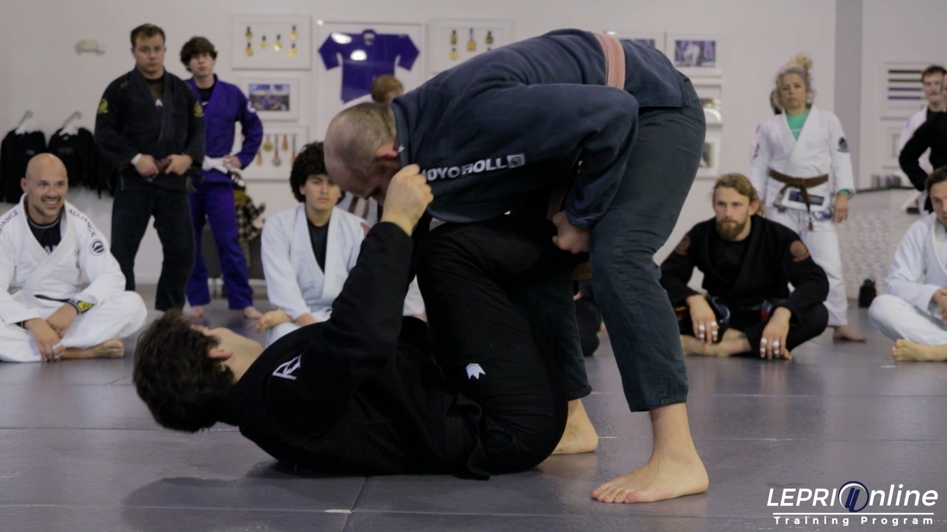 Lepri BJJ Online Training: Reverse De La Riva Sweep Continuation
