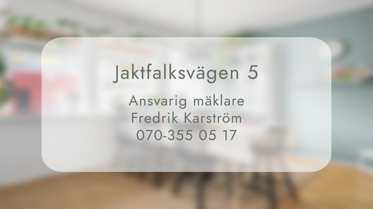 4 rum Radhus på Jaktfalksvägen 5 Bosvedjan Sundsvalls kommun - video