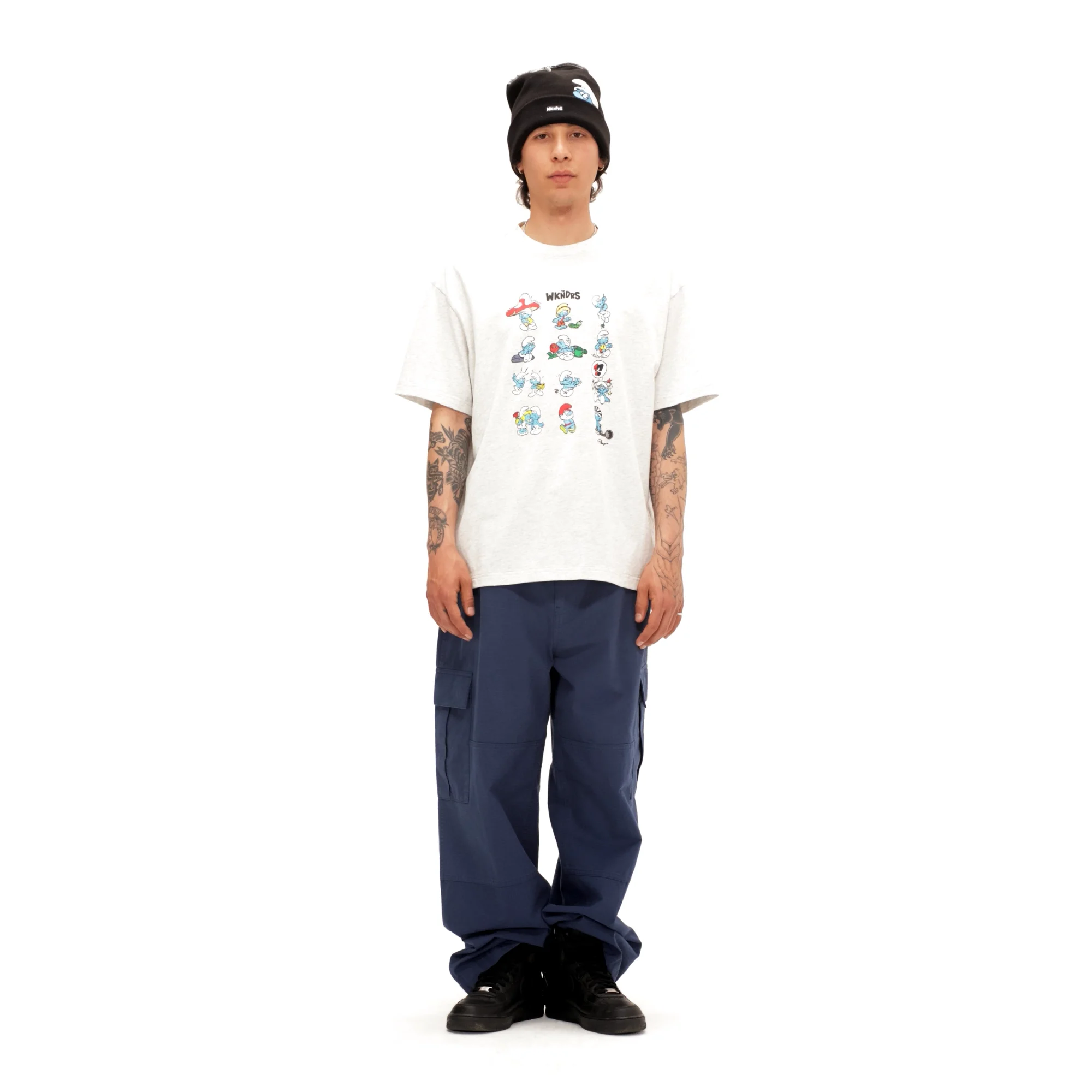 [WKNDRS] CARTOON T-SHIRT★Tシャツ WKNDRS(ウィーケンダーズ)/ CARTOON T-SHIRT -BLACK- | E.S.P.