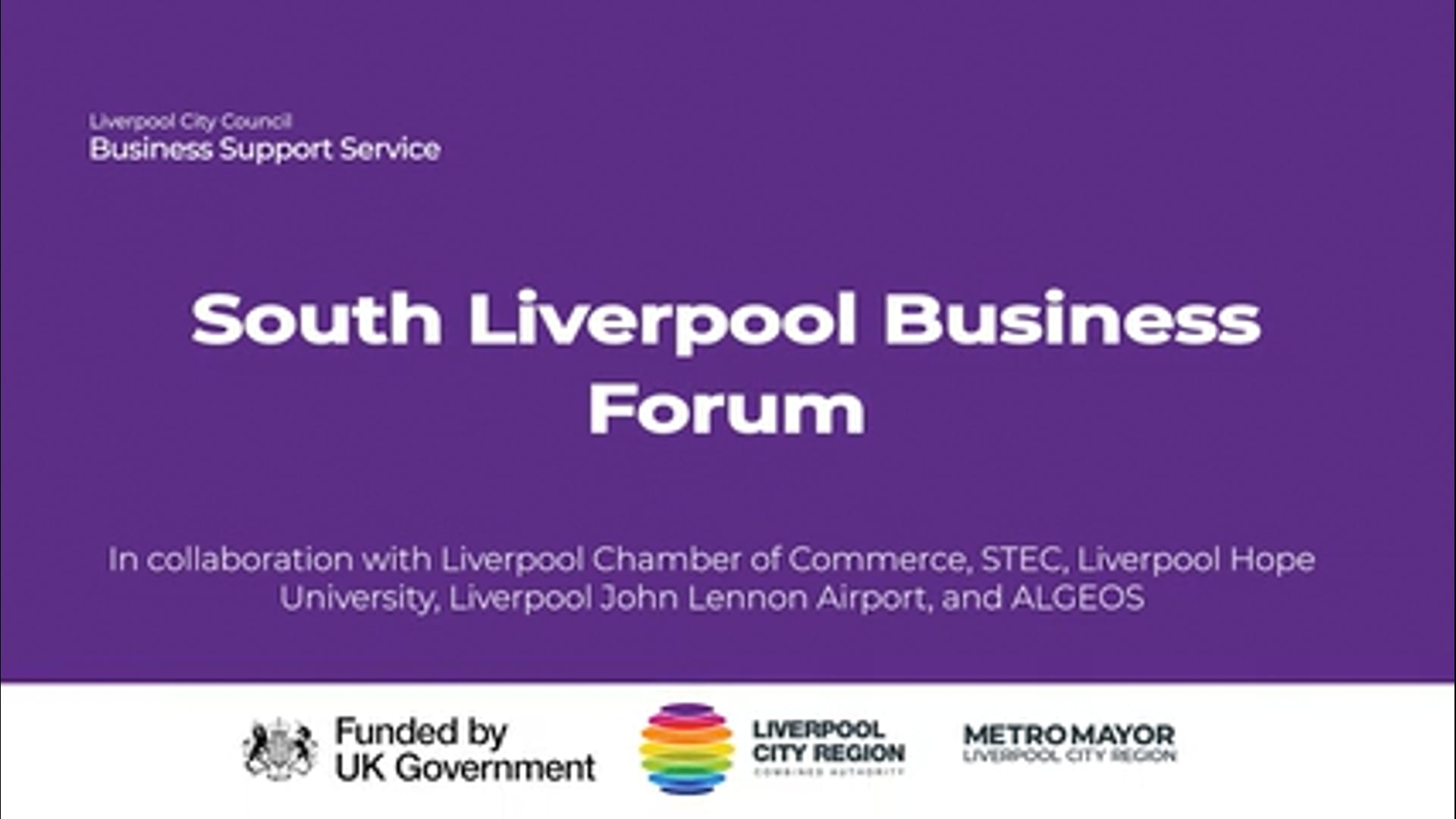 South Liverpool Business Forum