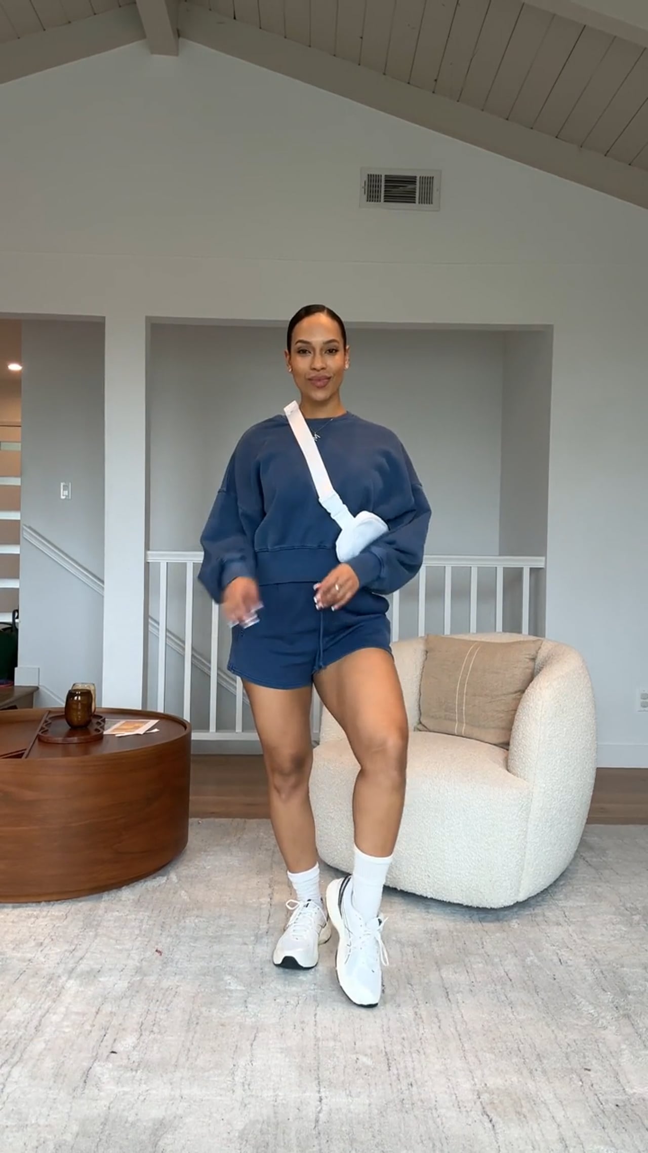 Year Round Terry Crew Neck Sweatshirt - Fabletics