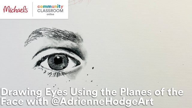 Recorded Live: Drawing Eyes Using the Planes of the Face