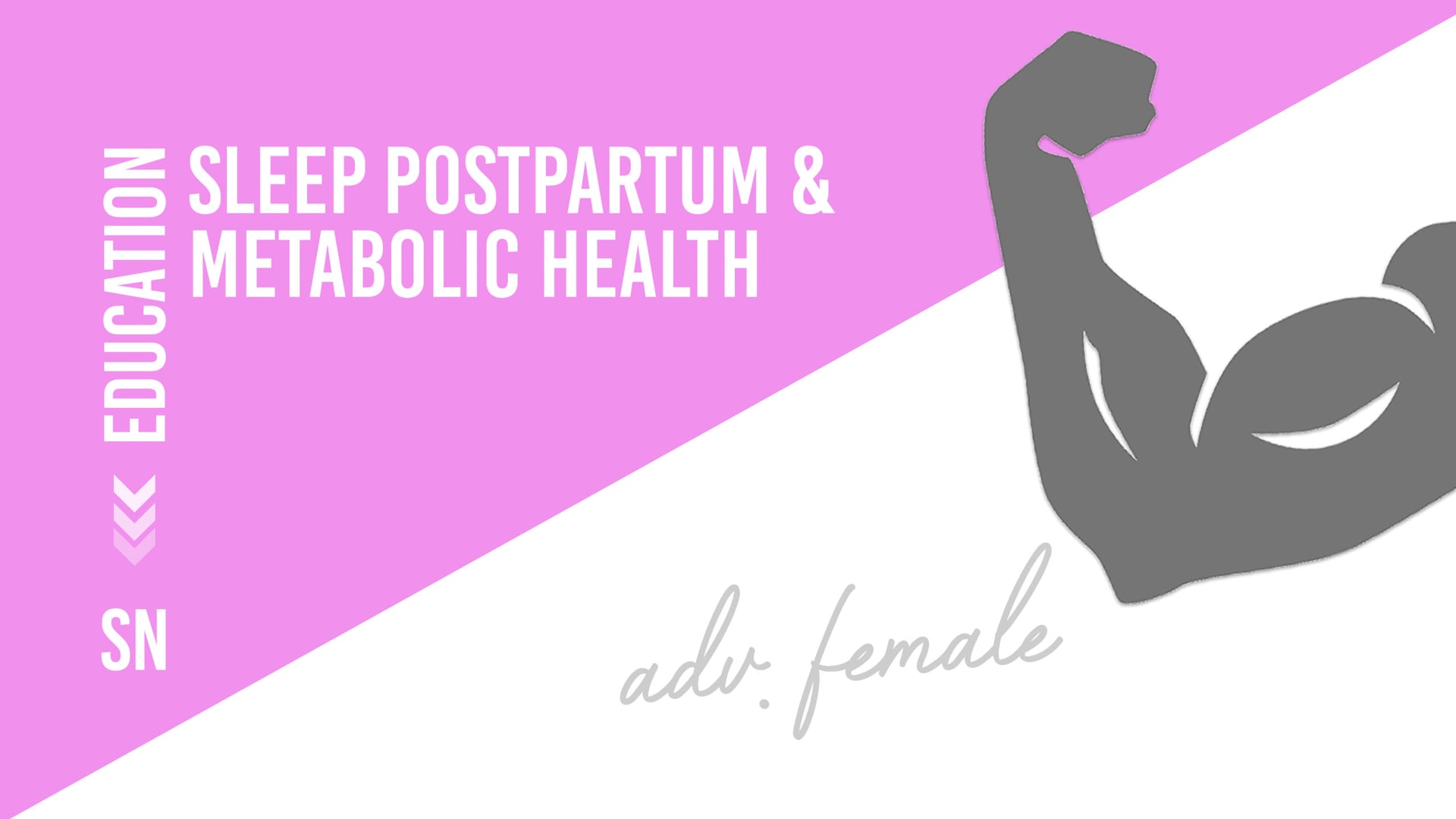 Sleep Postpartum and Metabolic Health