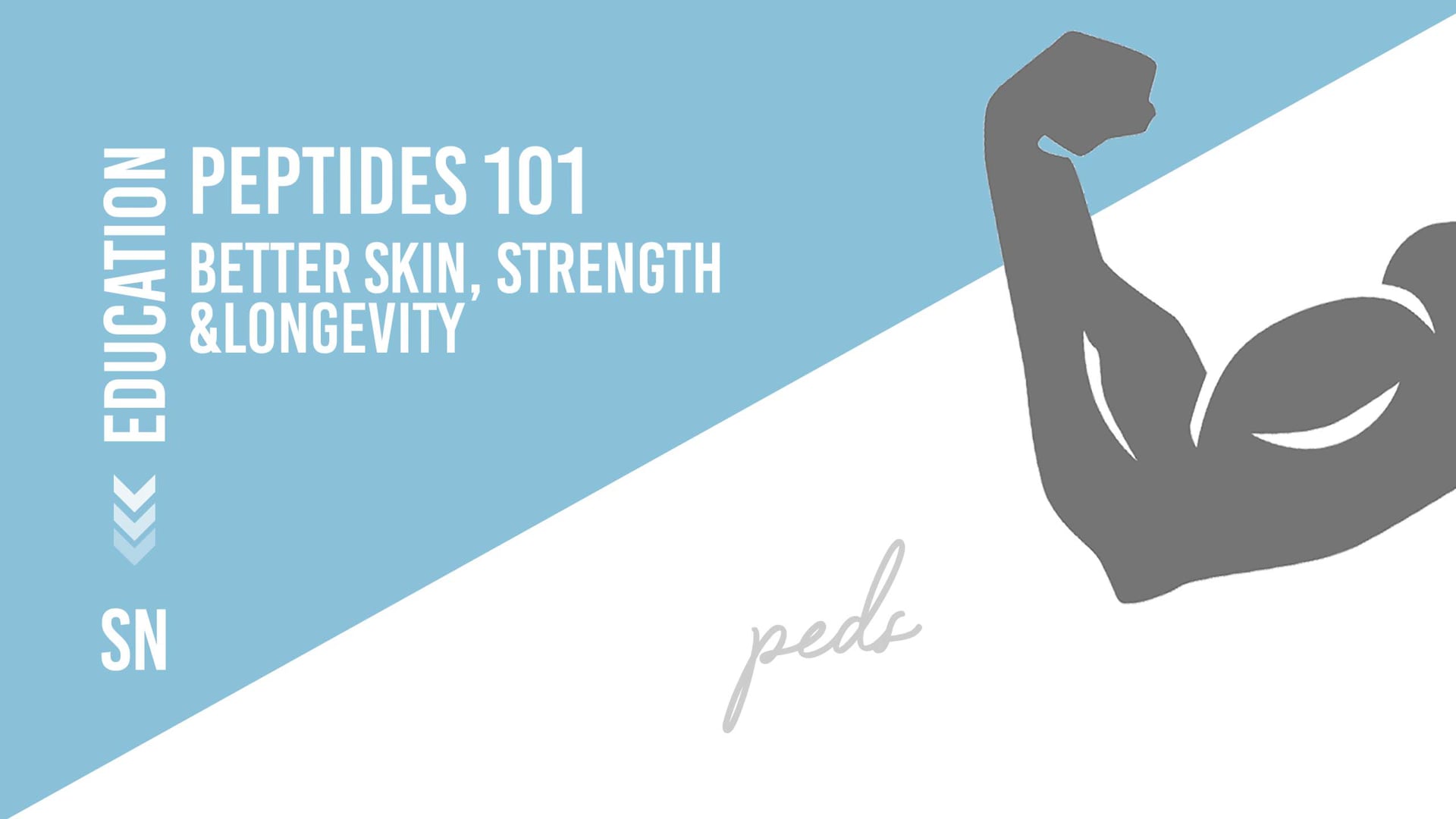 Peptides 101 - Better Skin, Strength and Longevity