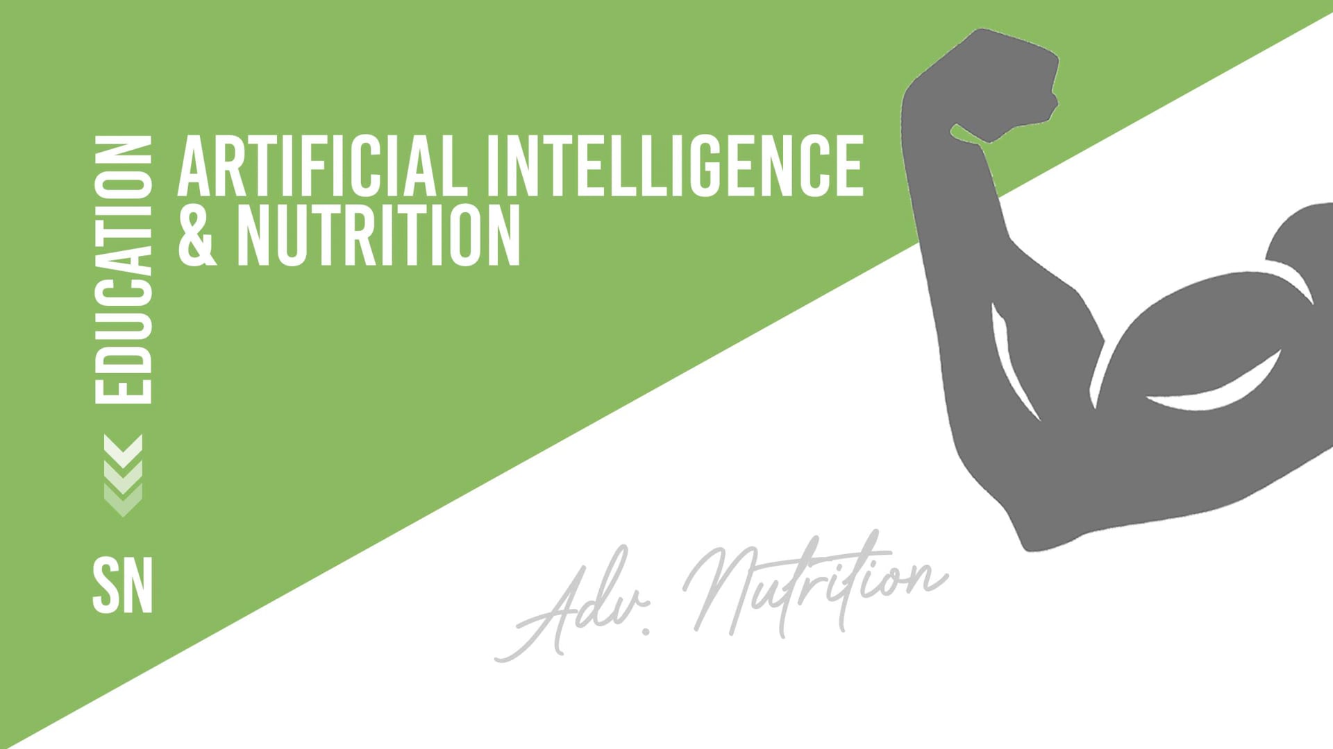 Artificial Intelligence and Nutrition