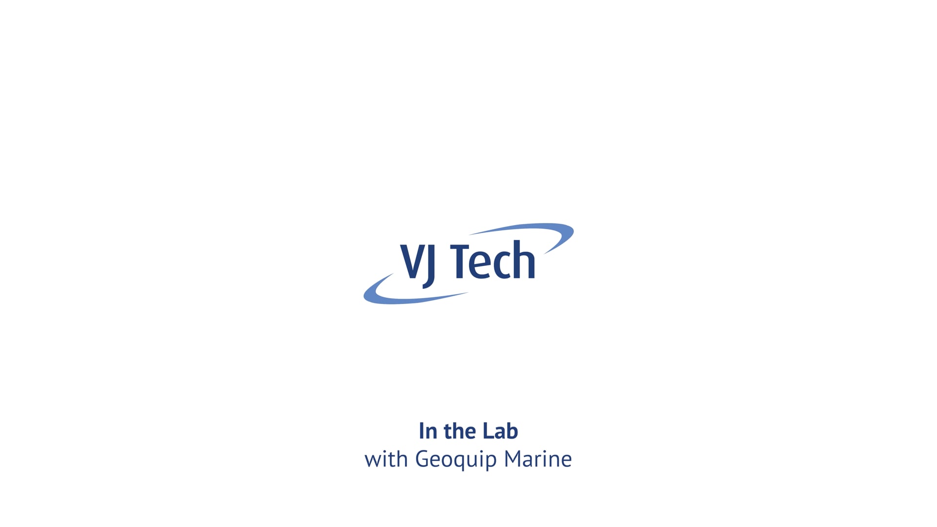 VJ Tech - Inside the Lab with Geoquip Marine
