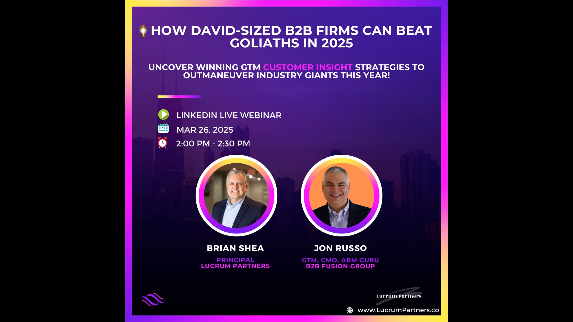How David-Sized Firms can Beat Goliaths in 2025 with Jon Russo