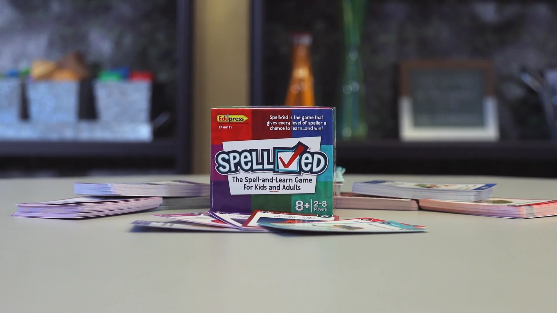 Teacher Created Resources SpellChecked Card Game - Educational - 2 to 8 Players - 1 Each Teacher Created Resources SpellChecked Card Game - Educational - 2 to 8 Players - 1 Each