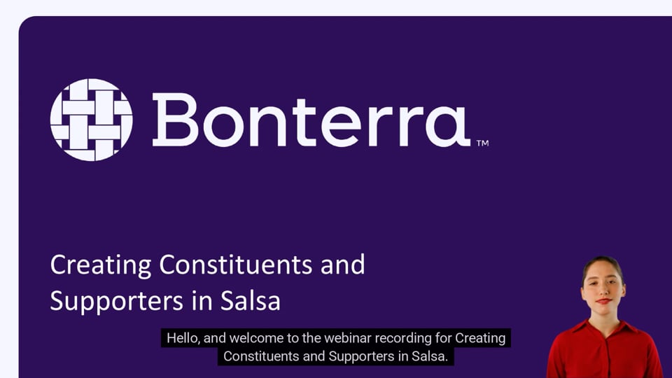 Creating Constituents and Supporters