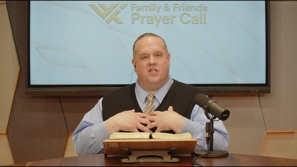 Prayer Call, March 26, 2025 - with Sharla and Steven Bender