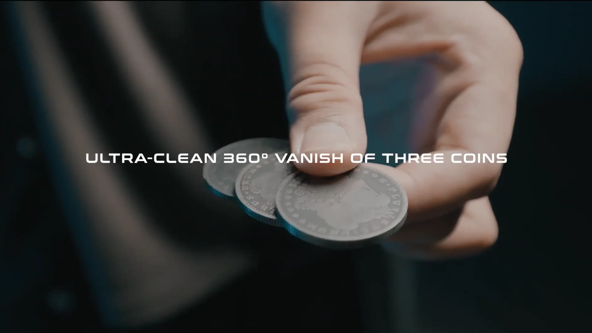 クレイジー・サムズ・コイン（360°クリーンに消える3枚のコイン）マジ