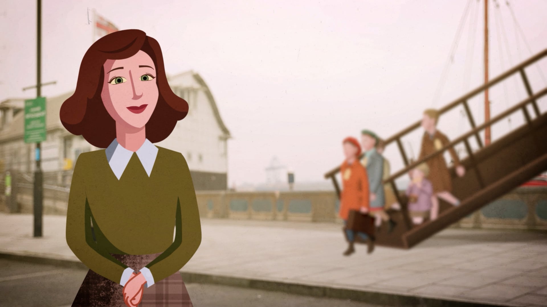 Behind the “Safe Haven” Memorial | Kindertransport | Animated Short