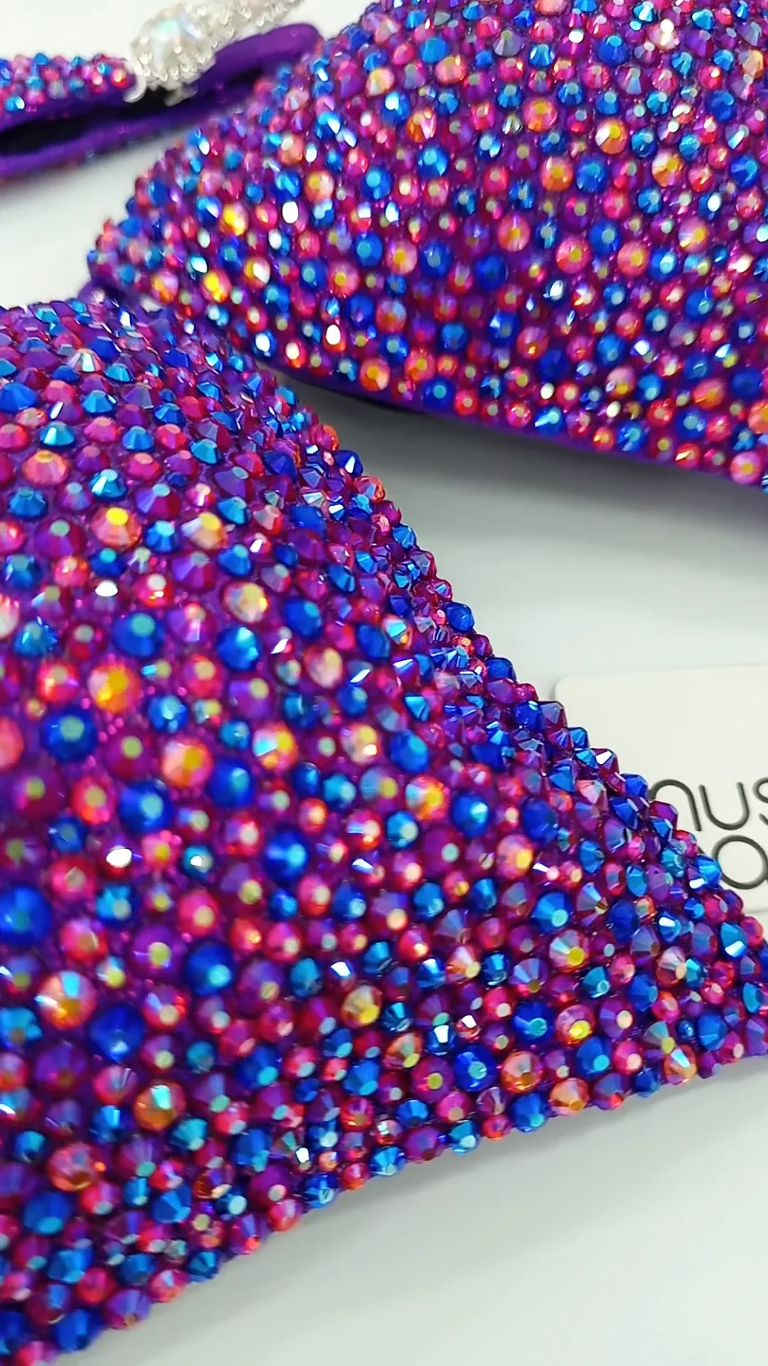 Fwj 競技用ビキニ(used)パープル Fwj 競技用ビキニ(used)パープル