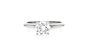 1.15 Carat Diamond Solitaire Ring in 14kt White Gold