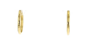 18kt Gold Vermeil Large Hoop Earrings