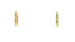 18kt Gold Vermeil Medium Hoop Earrings