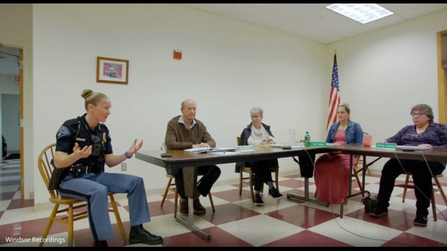 Windsor Select Board 3-26-2025