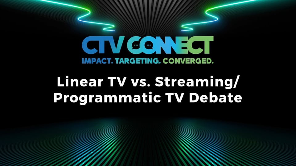 Linear TV vs Streaming/Programmatic TV Debate