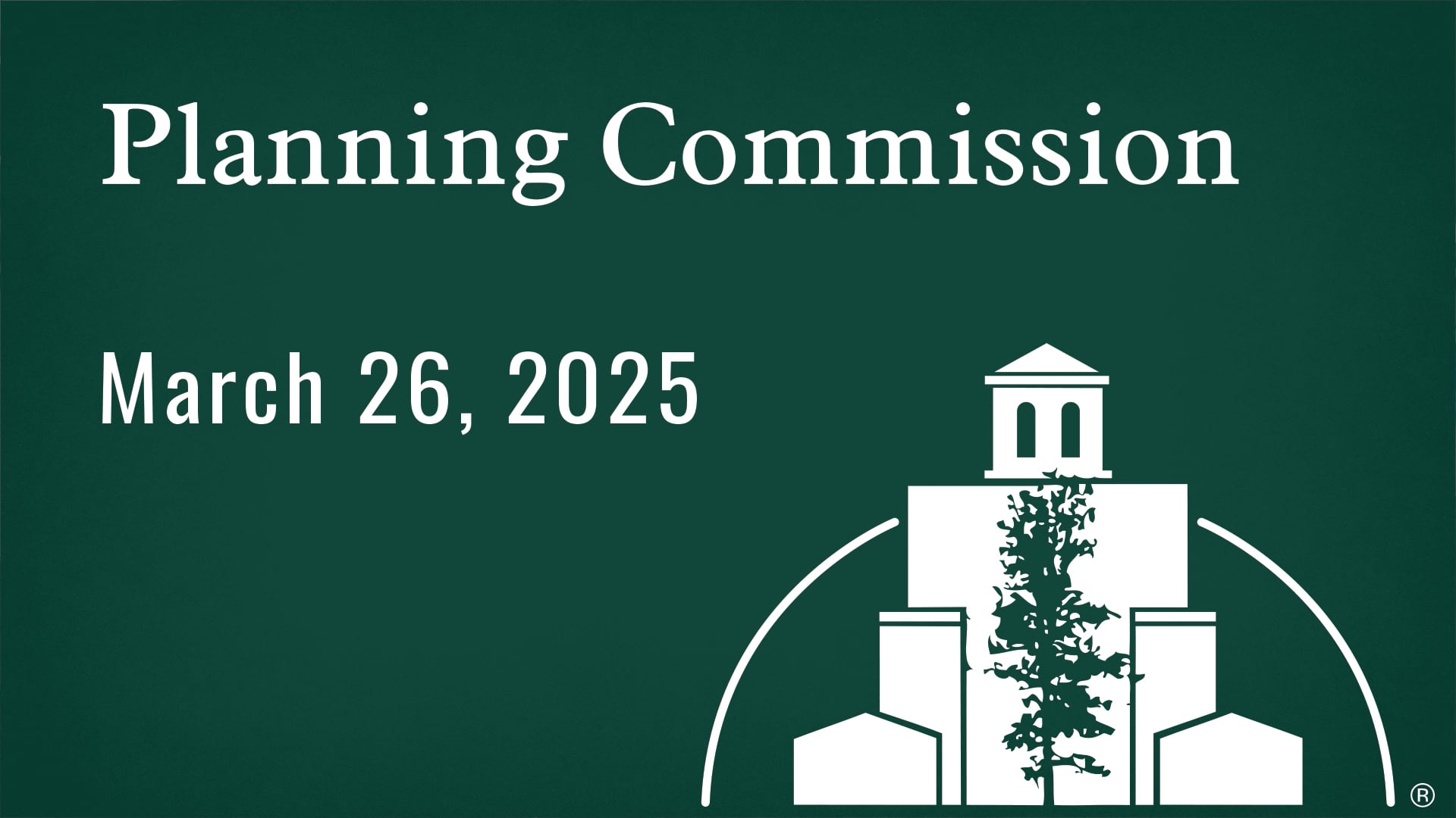 Planning Commission March 26, 2025