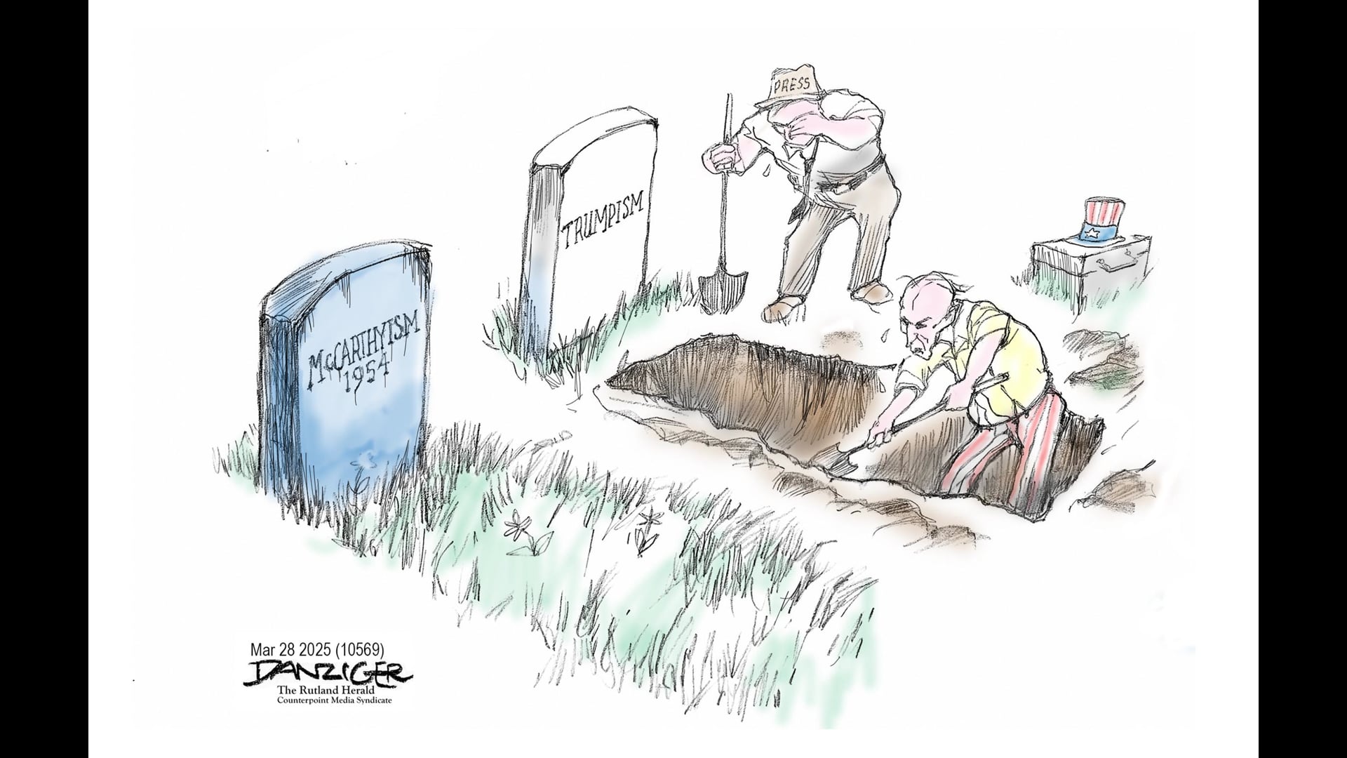 Digging Deep , Jeff Danziger