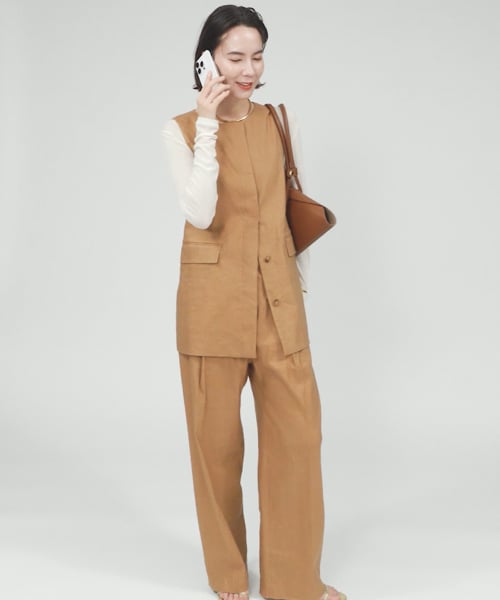 バビロン　BABYLONE ワーク ジレ BABYLONE（バビロン）の「ワークジレ（その他アウター）」 - WEAR